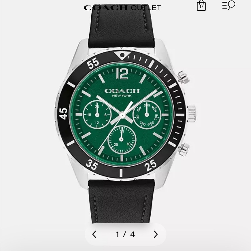 NWT COACH Cole Watch